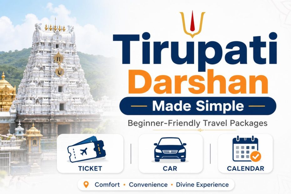 image of Tirupati Darshan Made Simple for Beginners with Travel Packages