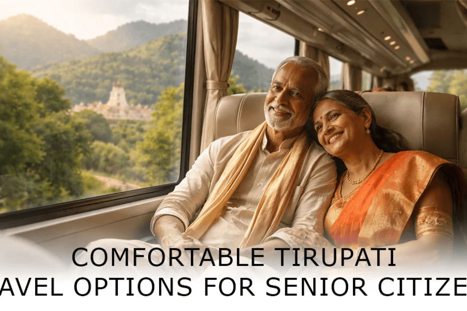 Tirupati travel option for senior citizen