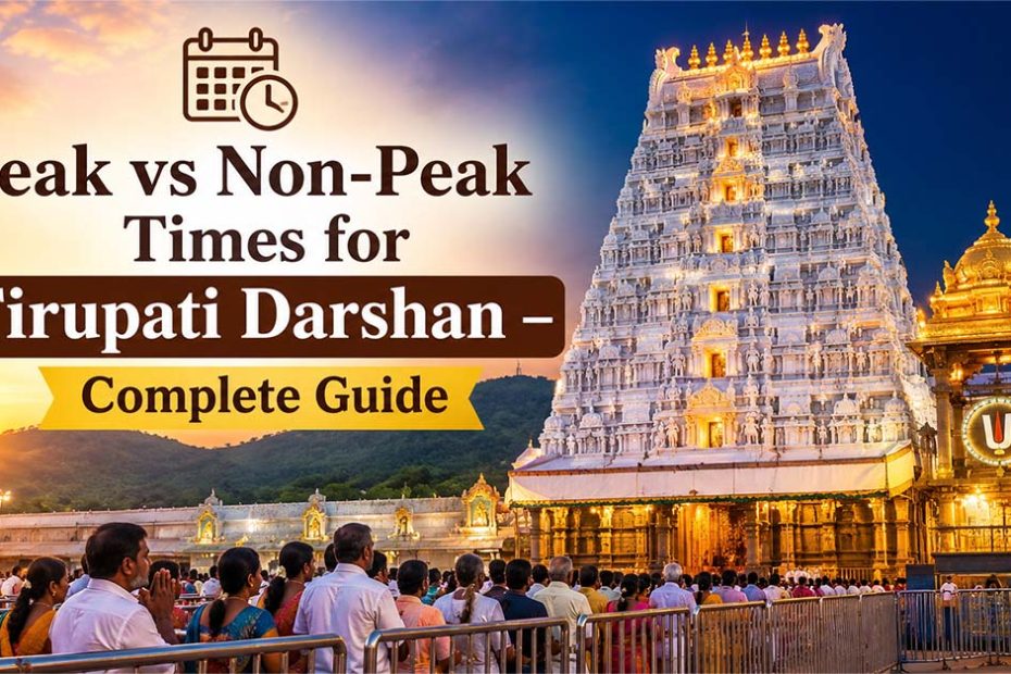 Peak vs Non-Peak Times for Tirupati Darshan – Complete Guide