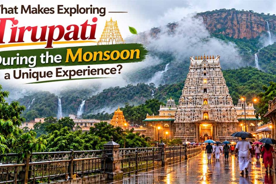 What Makes Exploring Tirupati During the Monsoon a Unique Experience